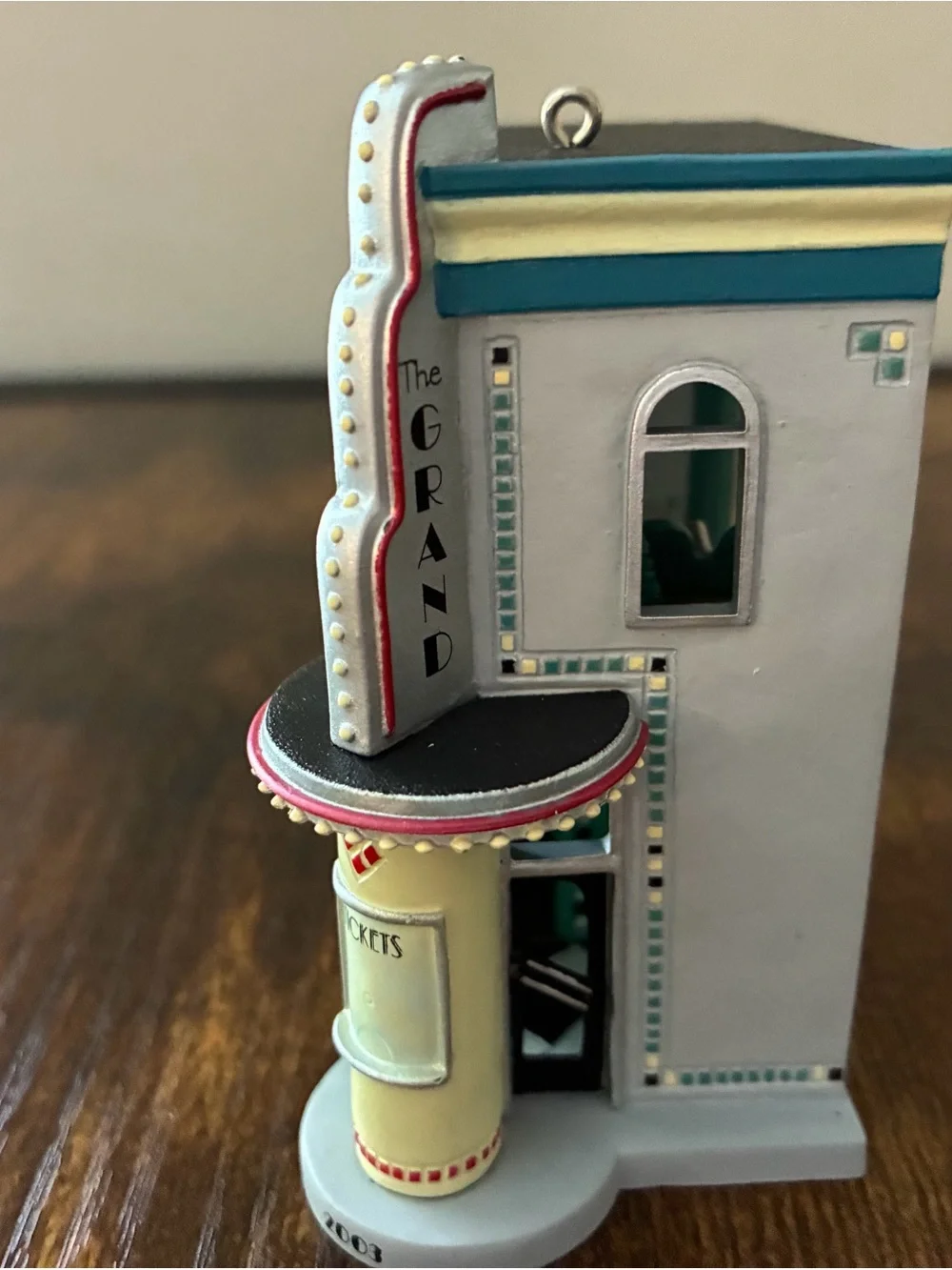 Hallmark Keepsake Grand Theater Ornament 2003 NIB